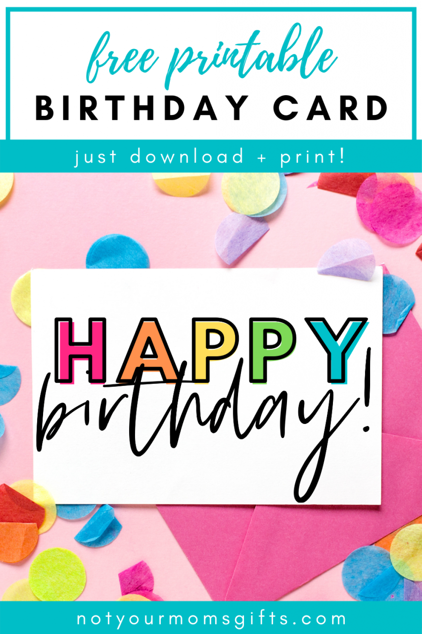doodle kreations free printable birthday card - free printable happy ...